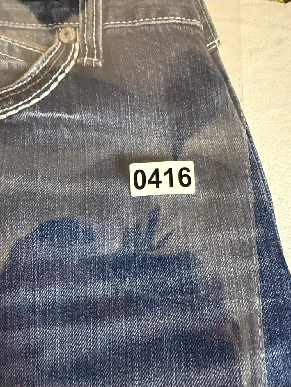 Ariat Men's Blue Bootcut Jeans with Subtle Fade